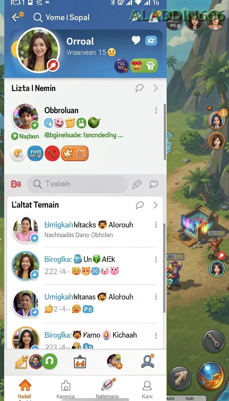 Cuplikan layar PROMO — halaman utama