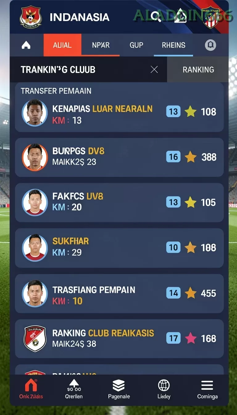 Cuplikan layar OKJKT — pengaturan akun